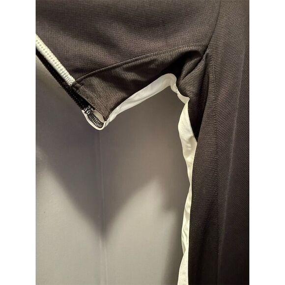 *3/$15. Adidas Men's Polo Shirt Black L Short Sleeve Collared Casual Sports - Picture 3 of 10